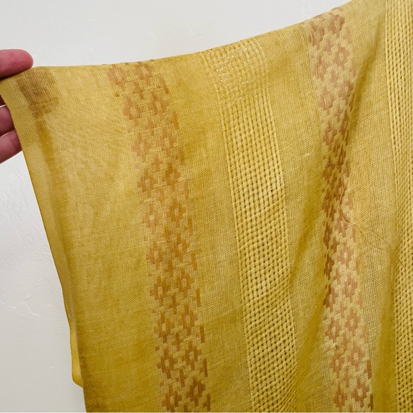 Pink | Yellow | Sage Textured Oversized Kimono Cover Up - Picture 6 of 13